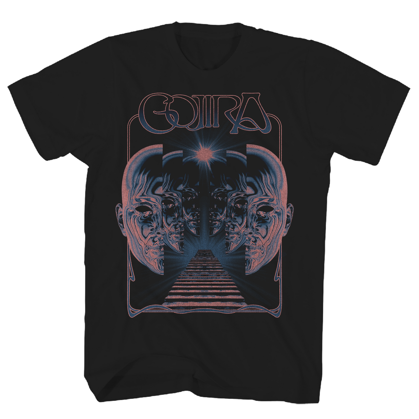 Gojira Faces - Tshirt Lage Black Product Image
