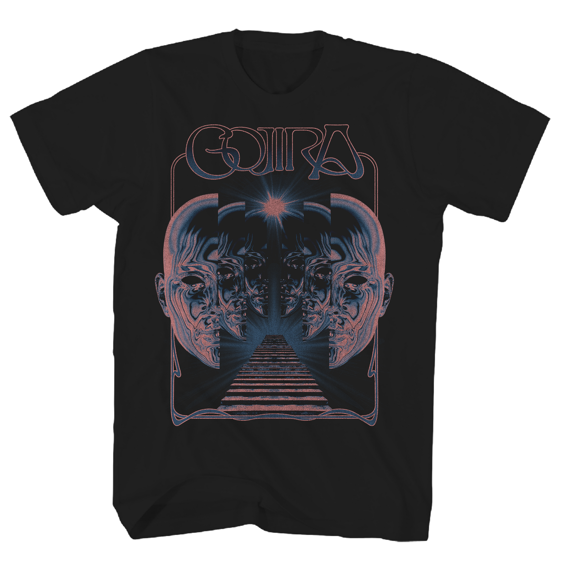 Gojira Faces - Tshirt Lage Black Product Image