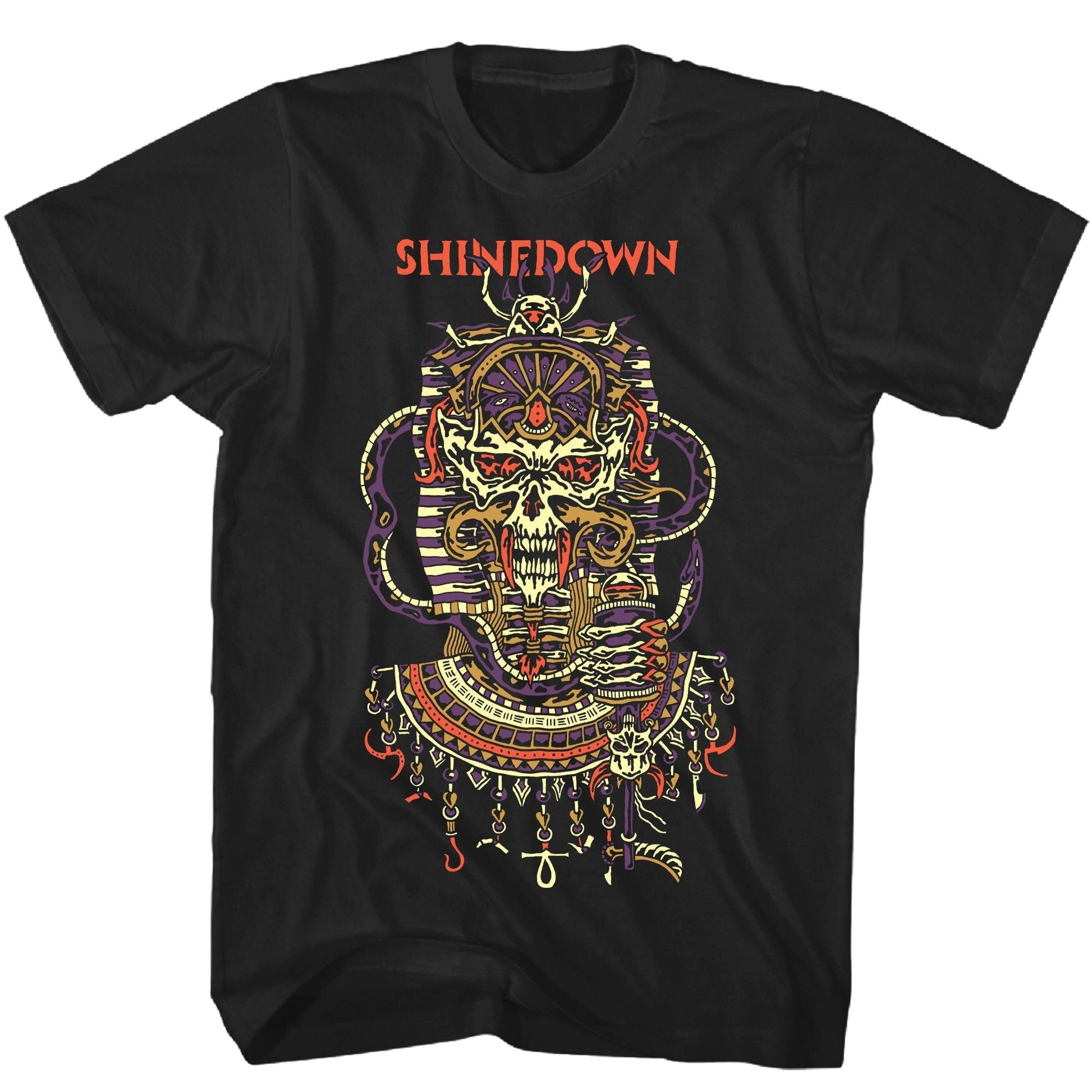 Shinedown - Planet Zero Skull Tshirt Product Image
