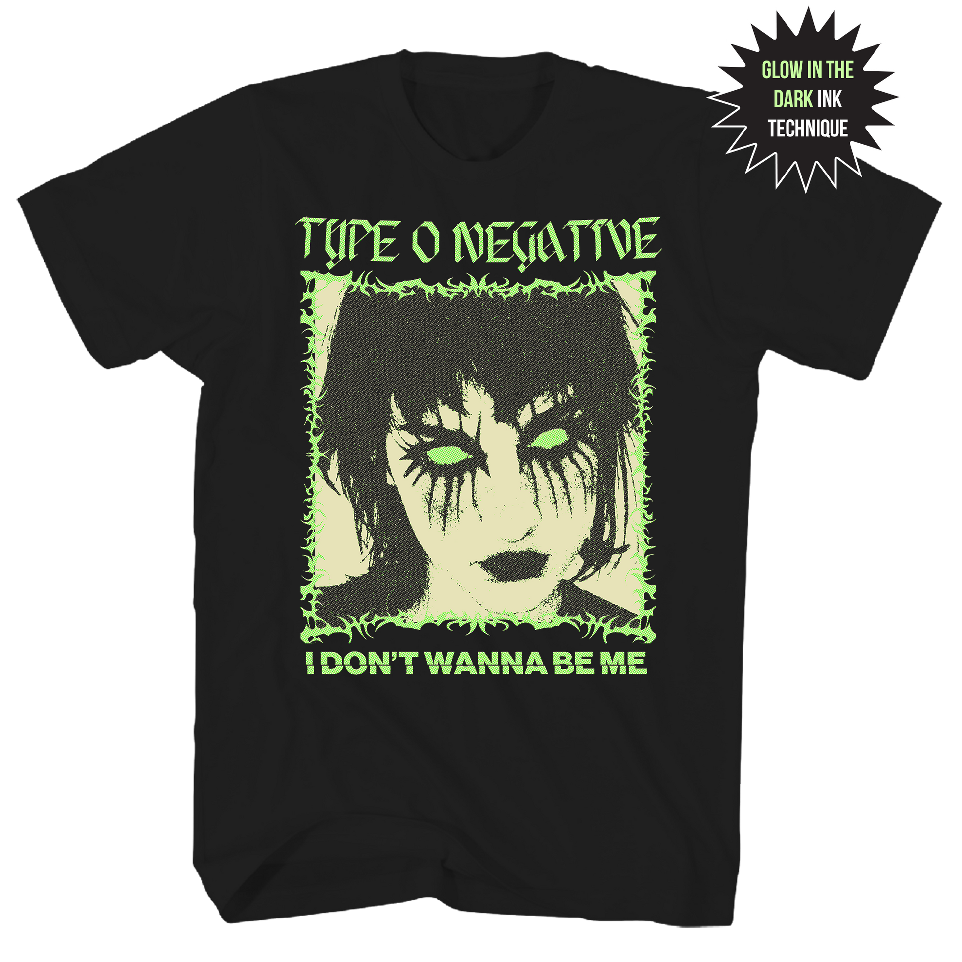 Type O Negative - I Don T Want Glow F/b Black Product Image
