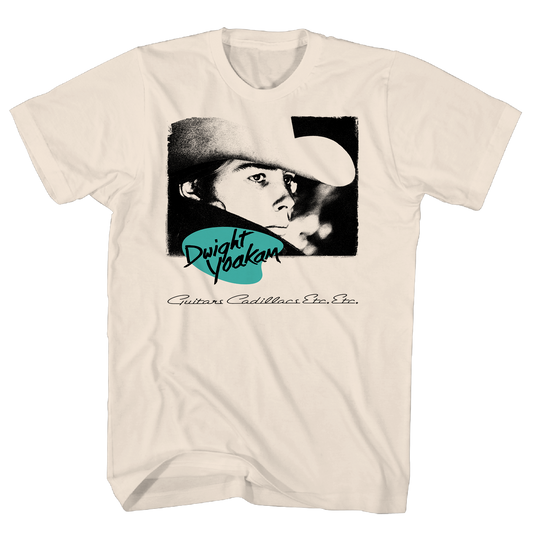 Dwight Yoakam - Gtrs/cadillacs T Shirt 1x Nat Product Image