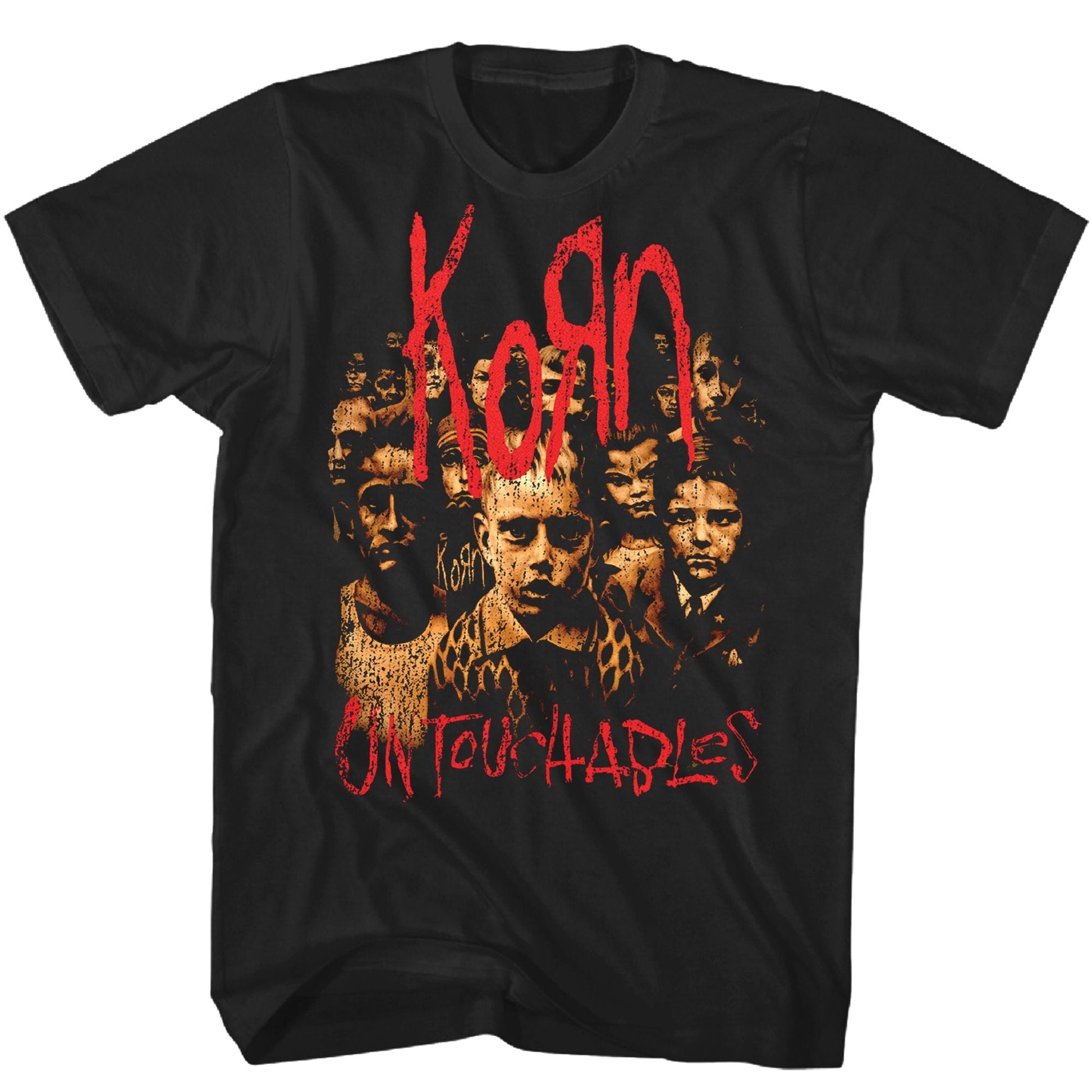 Korn - Untouchables Album Cover Tshirt Black Product Image
