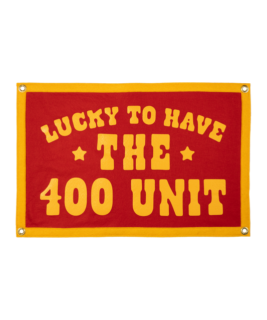 Jason Isbell - Lucky To Have The 400 Unit Camp Flag Product Image
