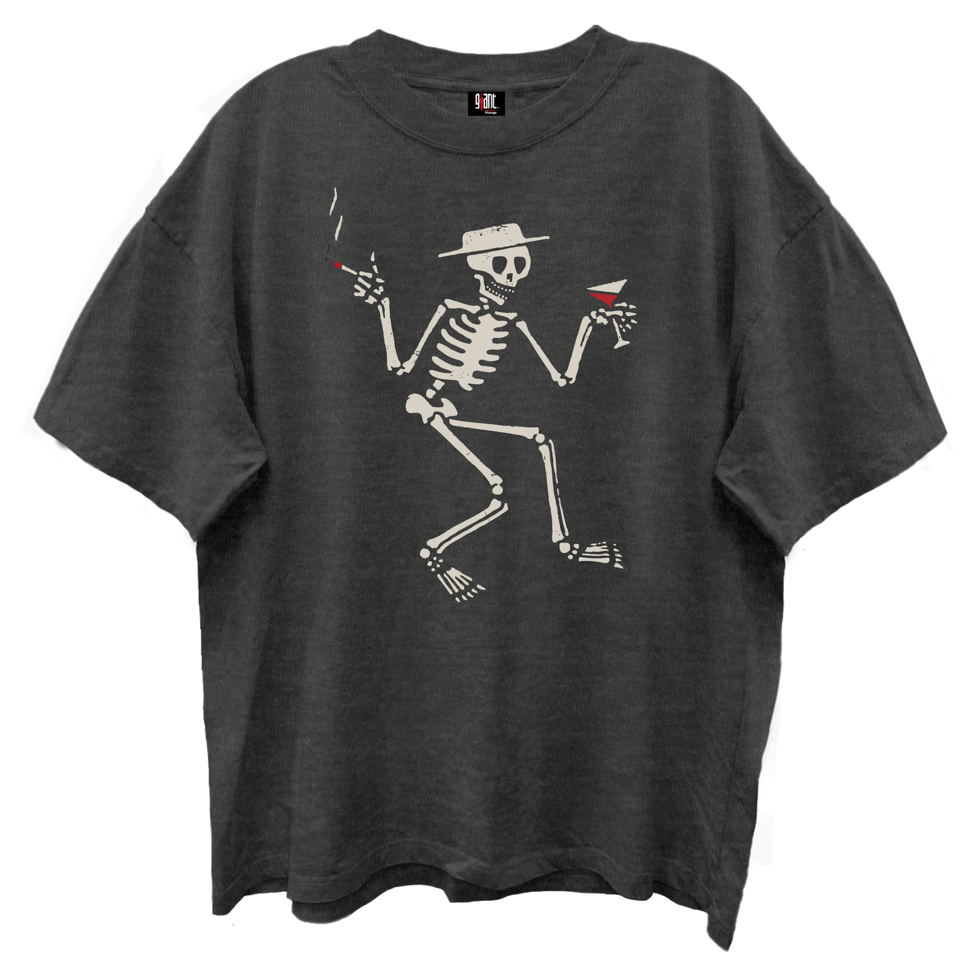 Social Distortion - Skelly Giant Vintage Tsh Black Product Image