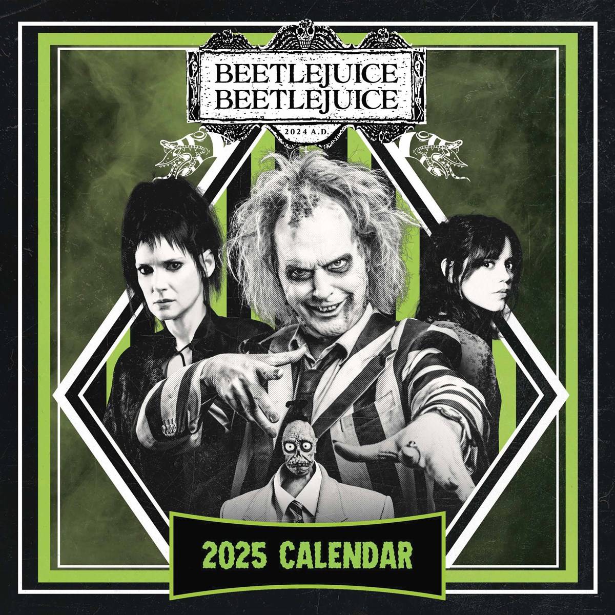 Beetlejuice Beetlejuice LP Sized Calendar