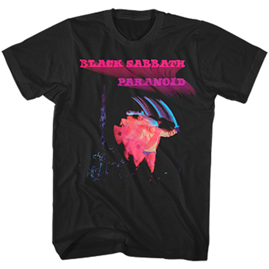 Black Sabbath - Paranoid Album Cover SS Tee Product Image
