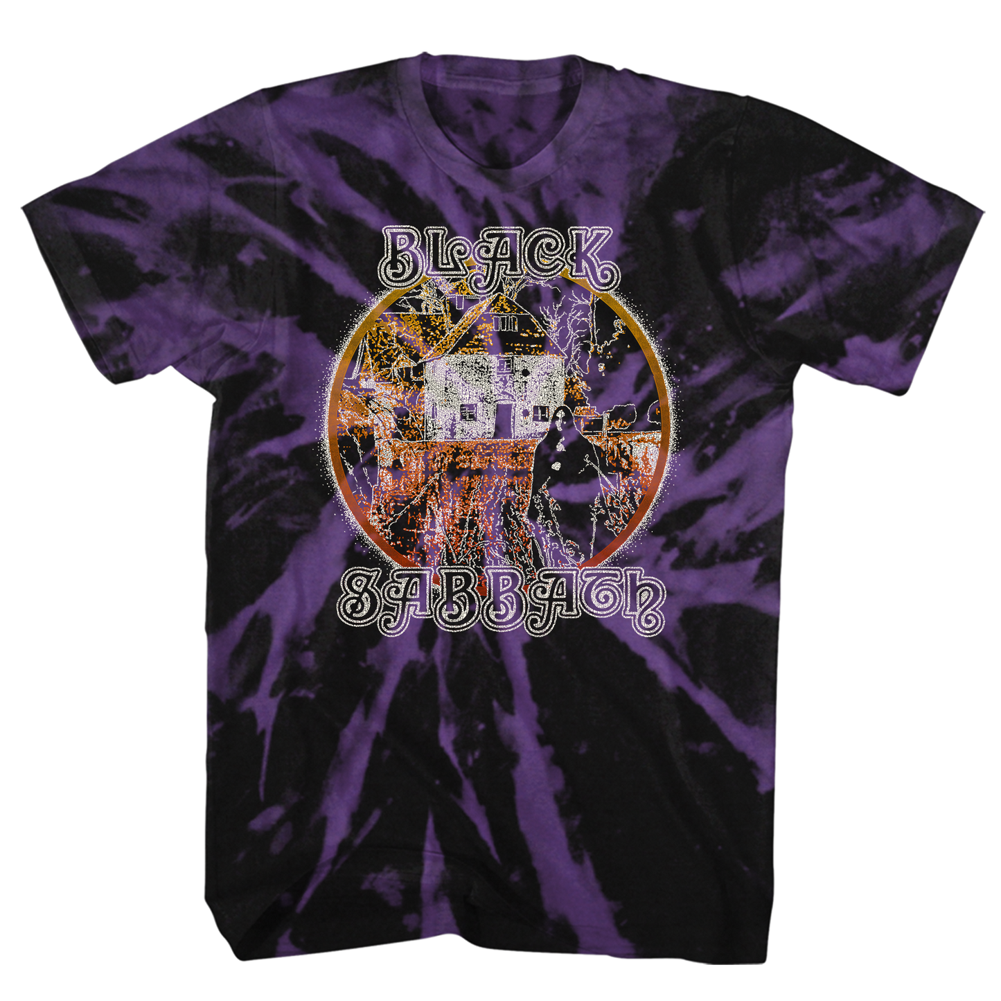 Black Sabbath - Witch Album Cvr Tshirt 1xl Blk/prp Product Image