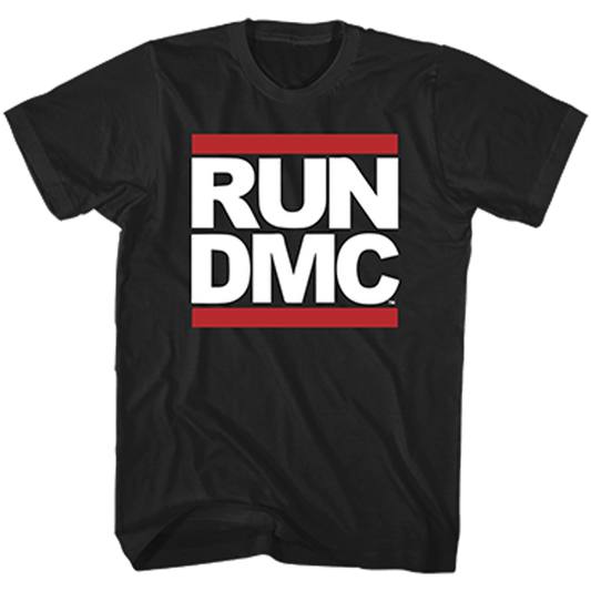 Run Dmc - Logo Tshrit Short Sleeve Black Product Image