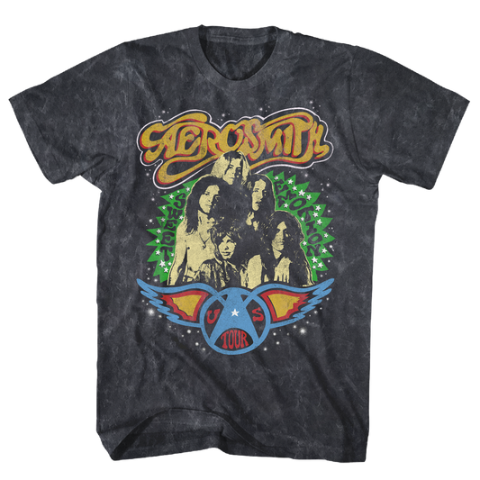 Aerosmith - Swt Emt Tour Tshirt Black Product Image