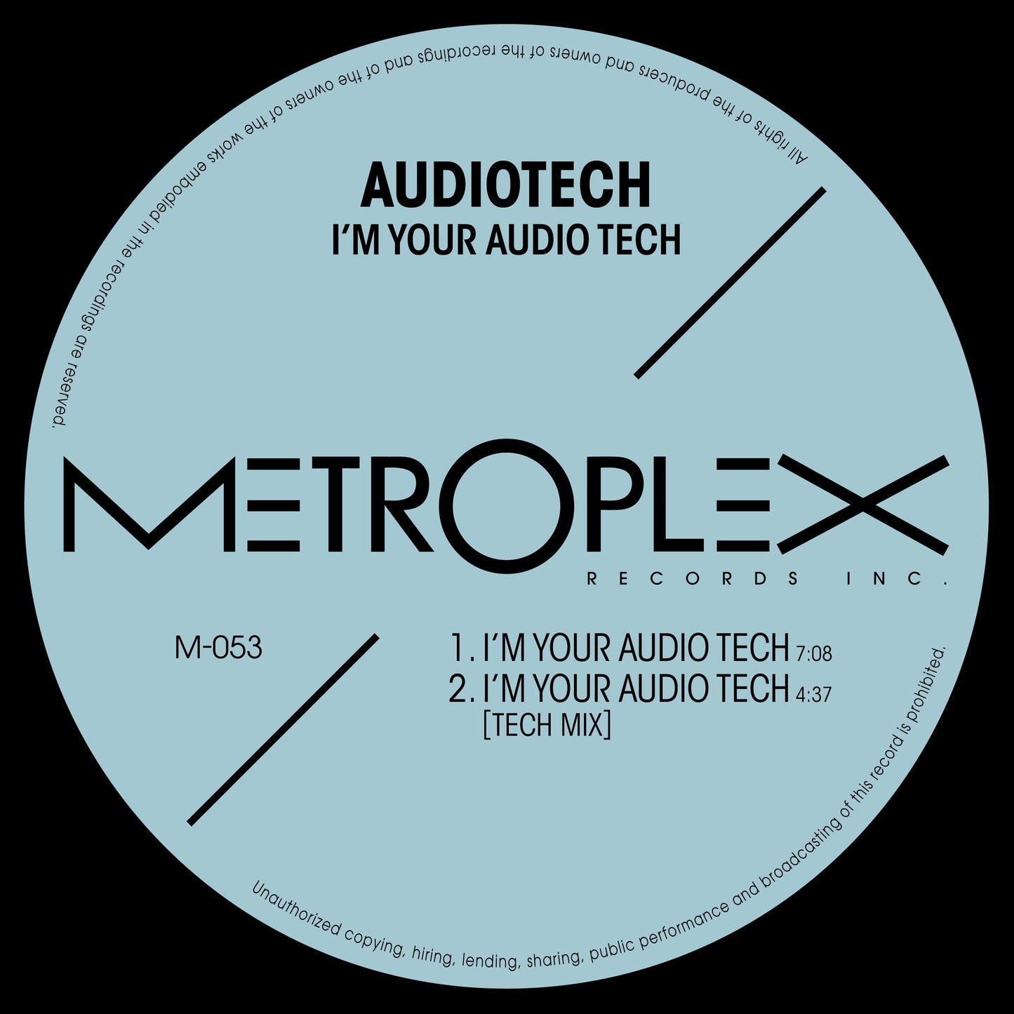 I'm Your Audio Tech