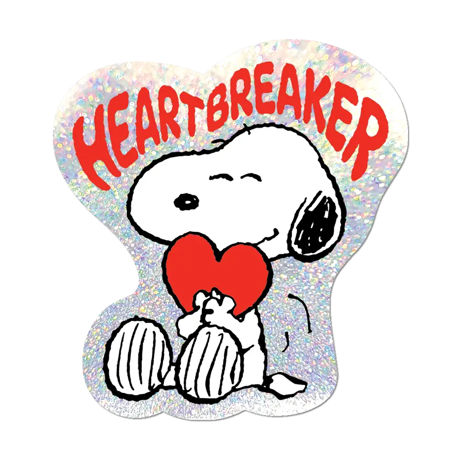 Heartbreaker By Snoopy - Die-Cut Sticker (Valentines)