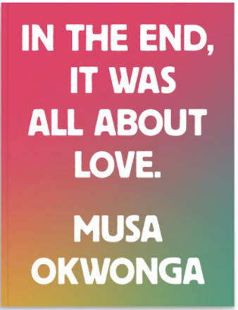 In The End, It Was All About Love