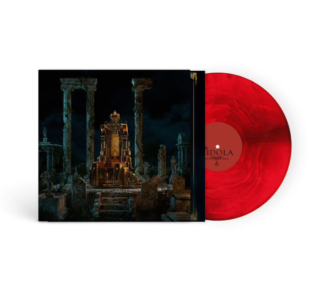 Eidola – The Will To Power – Blood Red Galaxy LP packshot