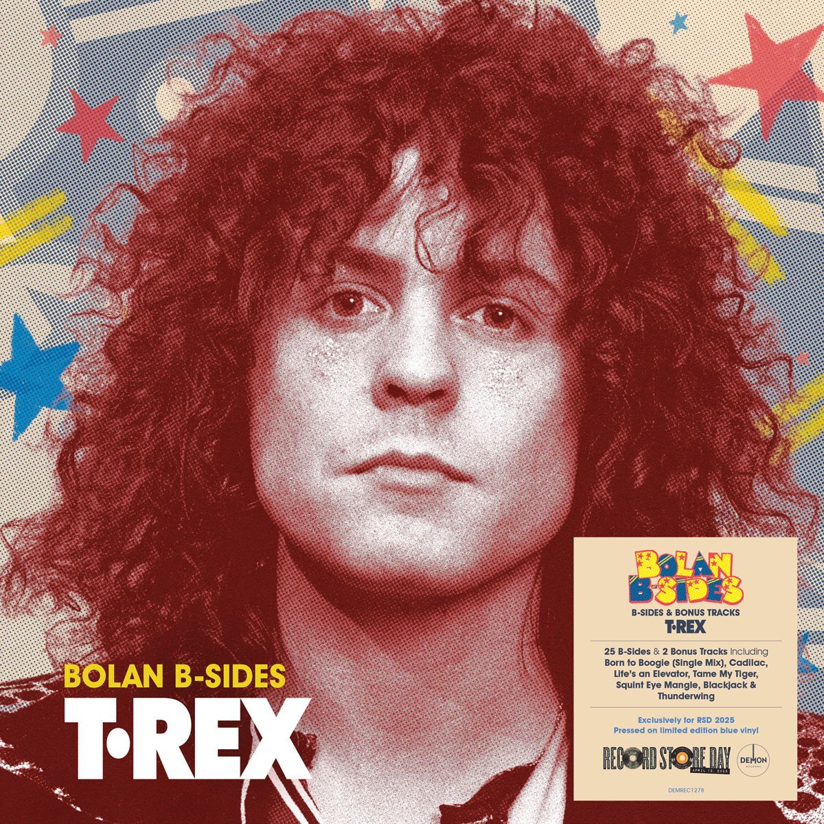 T Rex - Bolan B-Sides (Translucent Blue Vinyl) Product Image