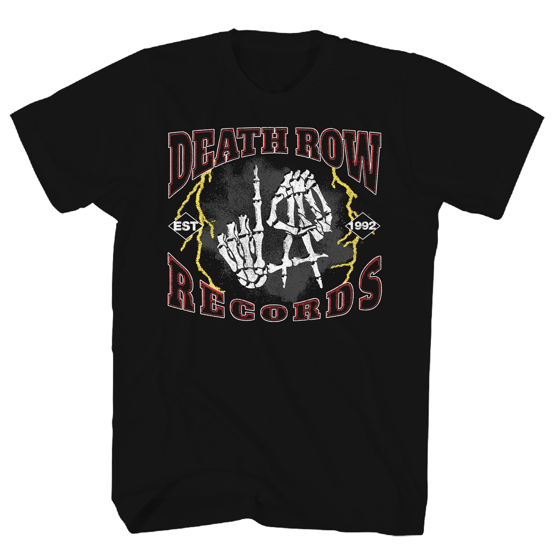 Death Row Records - La Fingers T Shirt 1x Black Product Image