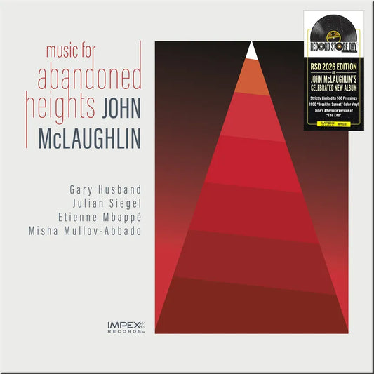John Mclaughlin - Music From Abandoned Heights  - RSD 2026 Product Image