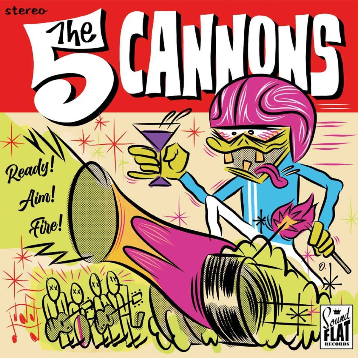The Five Cannons - Ready! Aim! Fire! Product Image