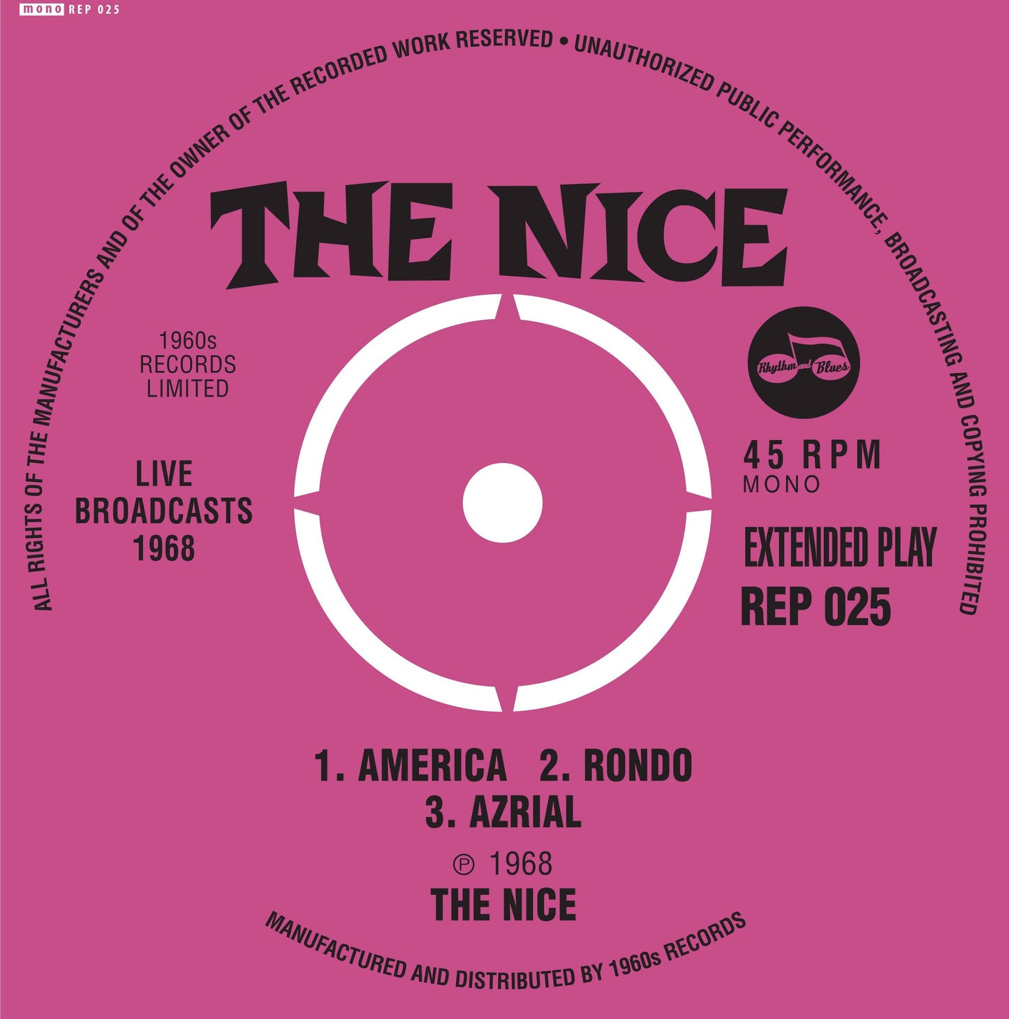 Live Broadcasts 1968 EP