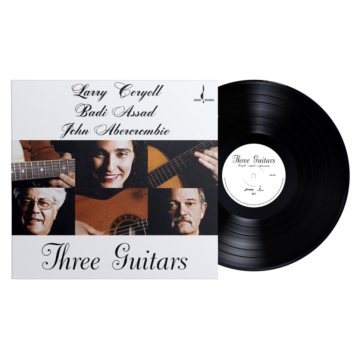 Larry Coryell, Badi Assad, John Abercrombie - Three Guitars Product Image