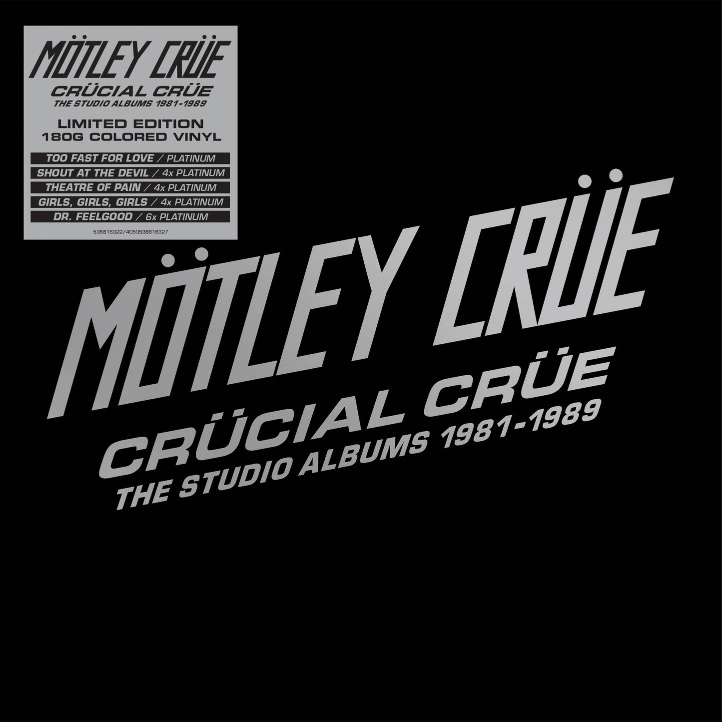 Crucial Crue The Studio Albums 1981-1989