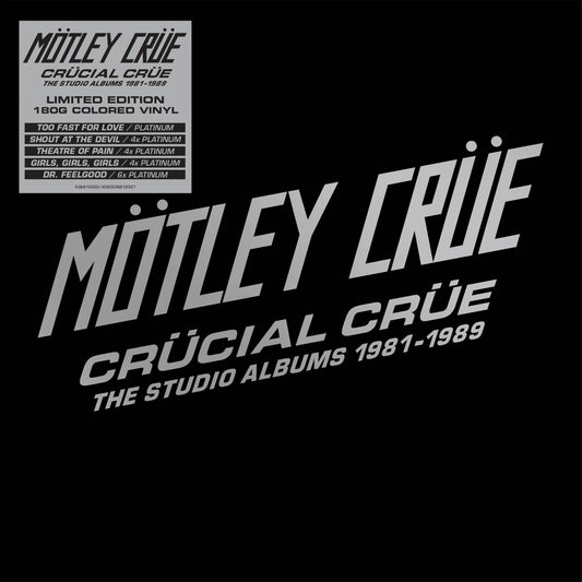 Crucial Crue The Studio Albums 1981-1989