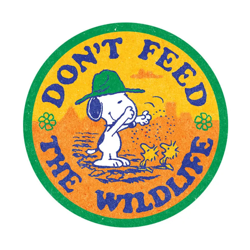 Wildlife By Snoopy - Die-Cut Sticker