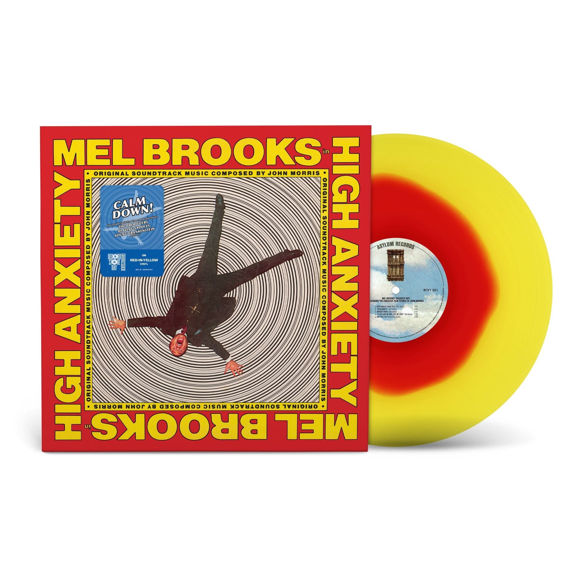 John Morris - High Anxiety - Original Soundtrack / Mel Brooks' Greatest Hits Featuring The Fabulous Film Scores Of John Morris Product Image
