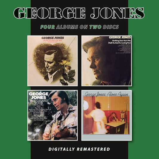 George Jones - A Picture Of Me (Without You) / Nothing Ever Hurt Me (Half As Bad As Losing You) / The Grand Tour / Alone Again Product Image