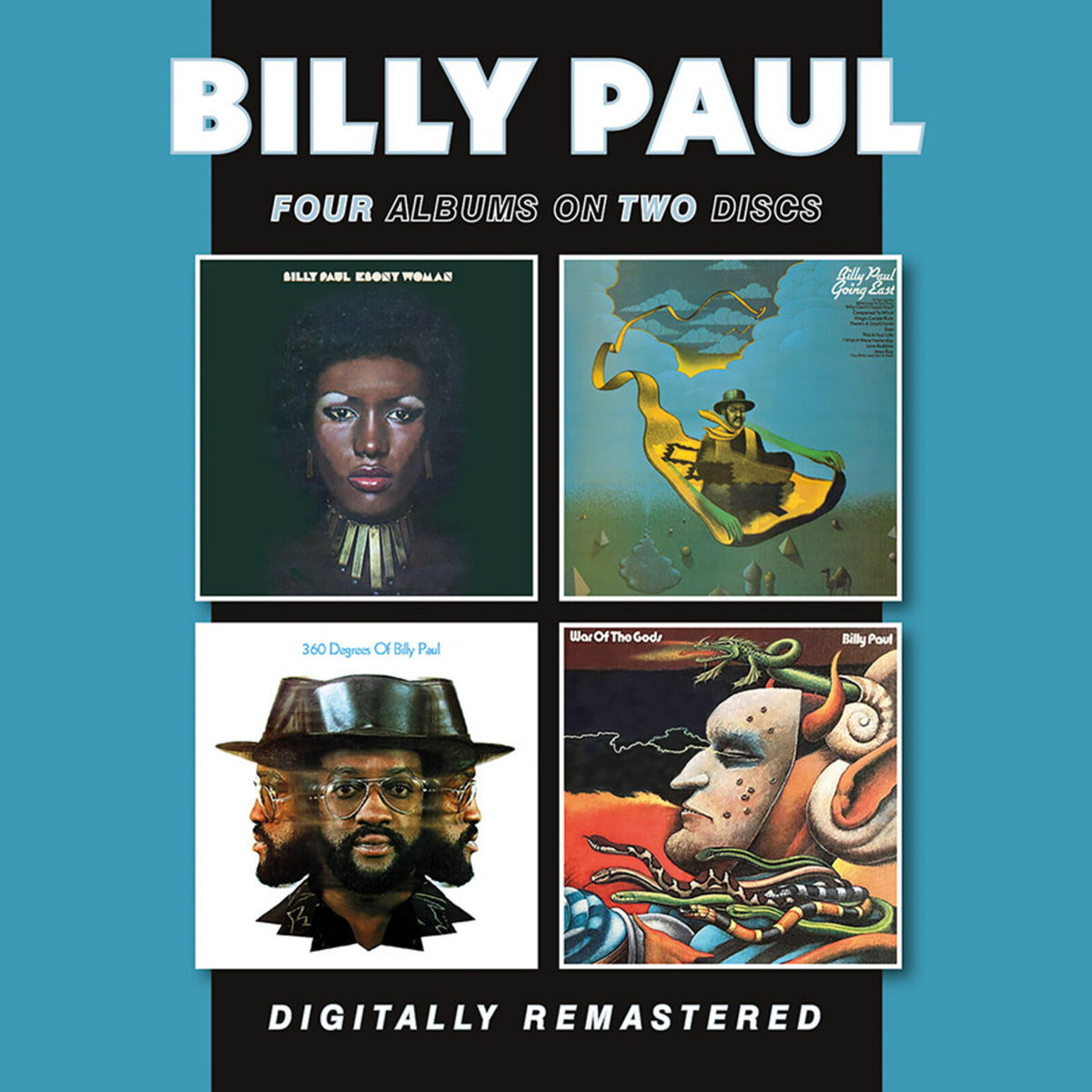 Billy Paul - Ebony Woman / Going East / 360 Degrees Of Billy Paul / War Of The Gods Product Image