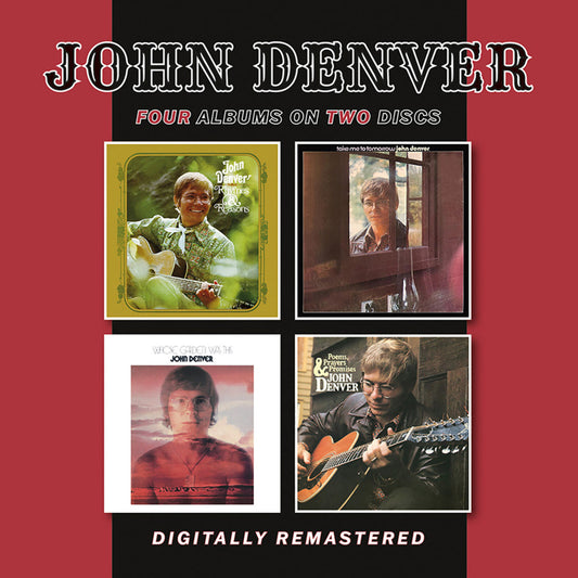 John Denver - Rhymes & Reasons / Take Me To Tomorrow / Whose Garden Was This / Poems, Prayers & Promises Product Image