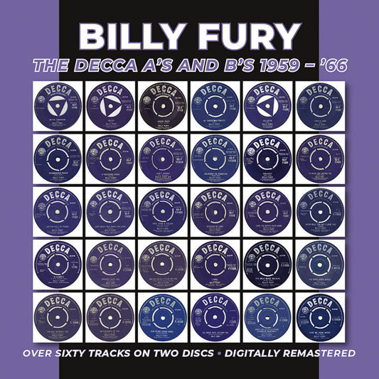 Billy Fury - The Decca A's and B's 1959 - '66 Product Image