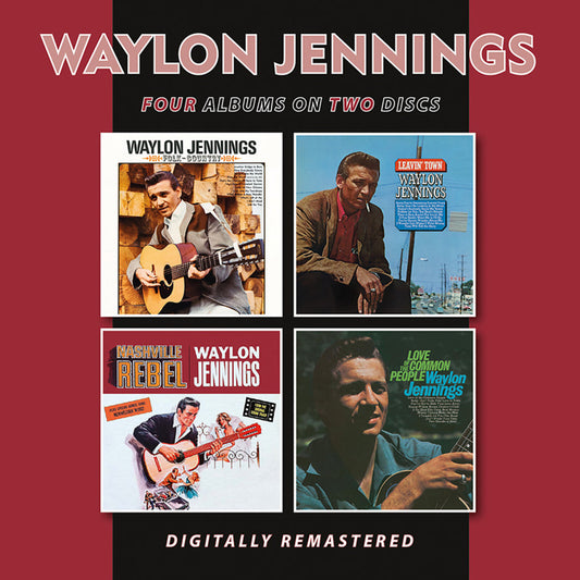 Waylon Jennings - Folk-Country / Leavin' Town / Nashville Rebel / Love Of The Common People Product Image