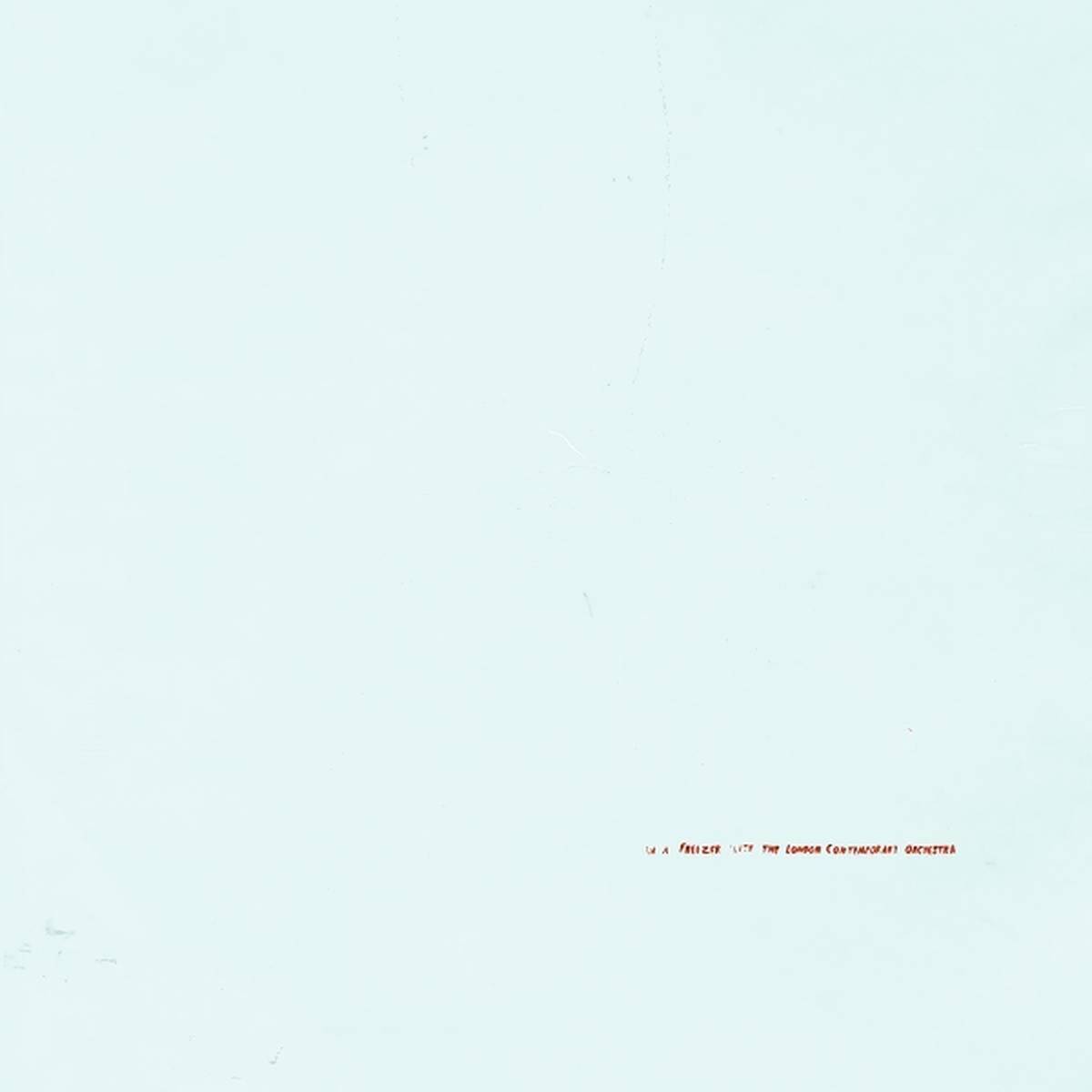 In A Freezer with The London Contemporary Orchestra