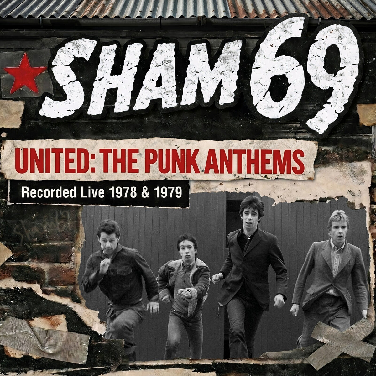 Sham 69 - United: The Punk Anthems Recorded Live 1978 & 1979 Product Image