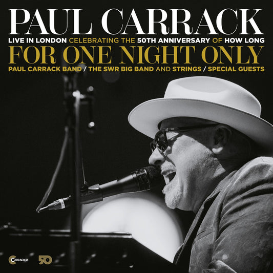Paul Carrack - For One Night Only - Live In London Product Image