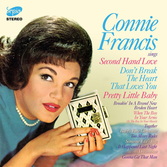 Connie Francis - Connie Francis sings Second Hand Love & Pretty Little Baby etc. - Multi-Colour Vinyl Product Image