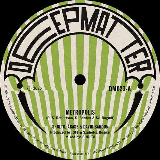 SHOLTO, Abase and Dave Bardon - Metropolis / The Right Orchid Product Image