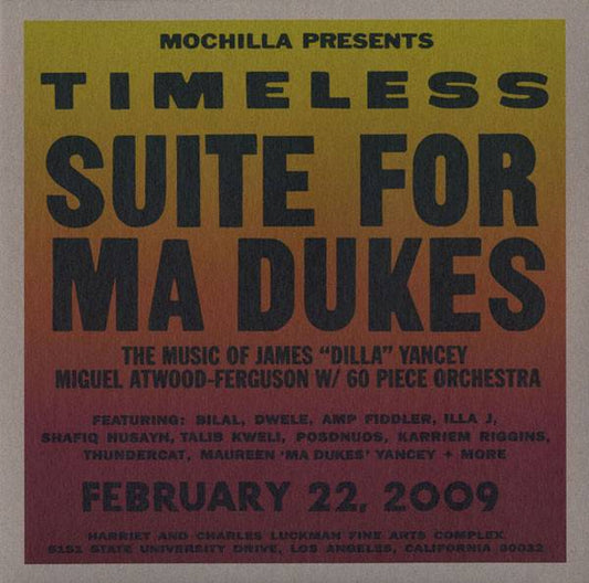 Mochilla Presents Timeless: Suite For Ma Dukes