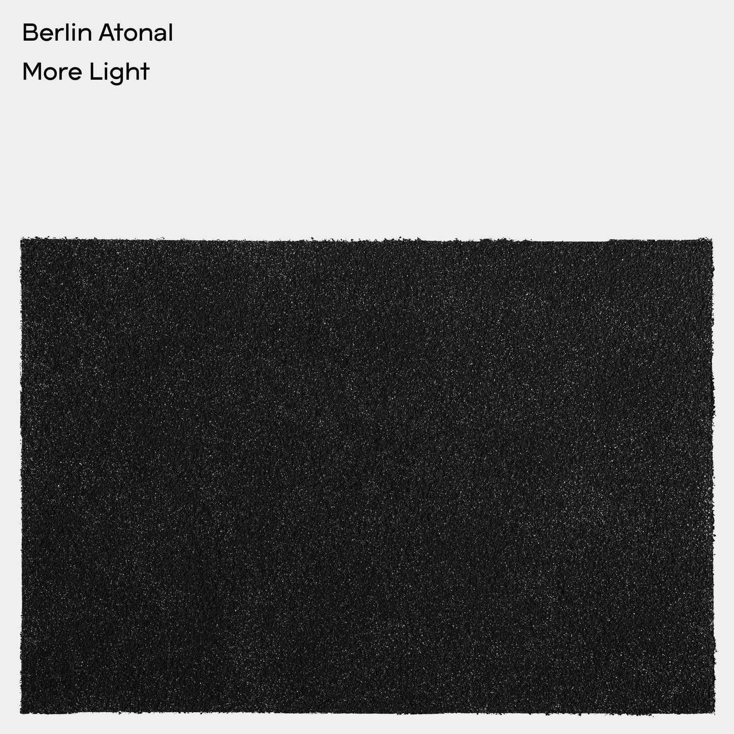 Berlin Atonal – More Light
