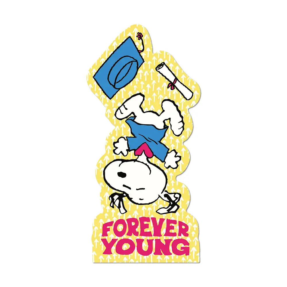 Forever Young By Peanuts - Die-Cut Sticker