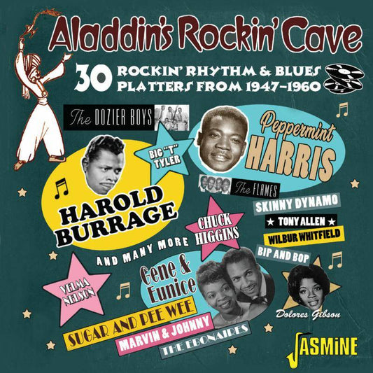 Aladdin's Rockin' Cave - 30 Rockin' Rhythm and Blues Platters from Aladdin Records 1947-1960