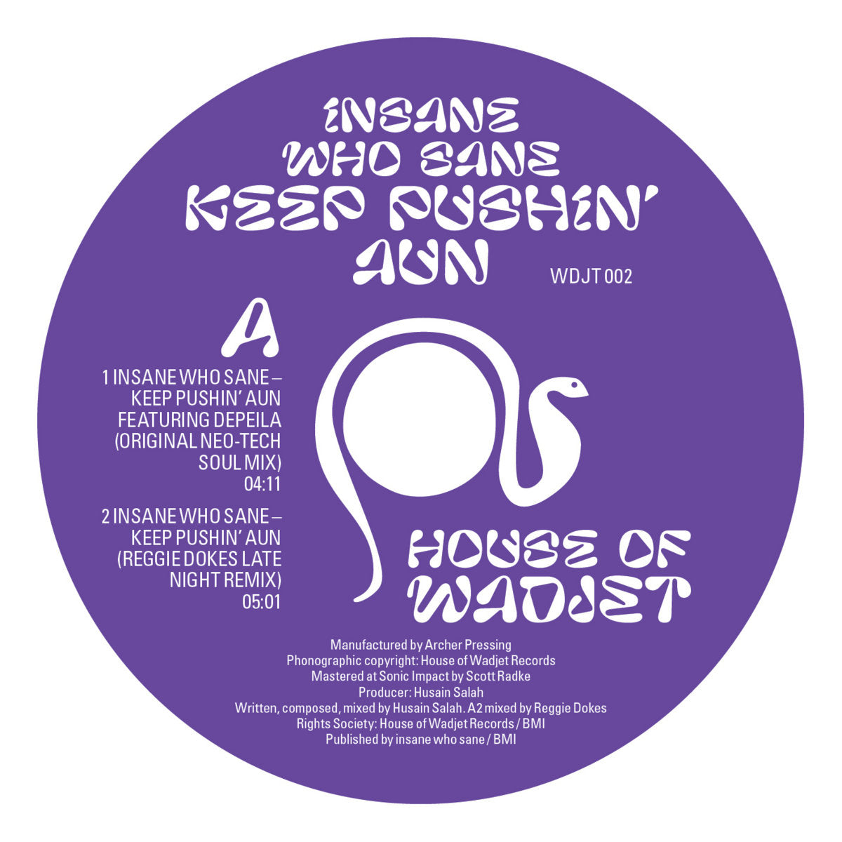 Keep Pushin’ Aun EP with Reggie Dokes Remix