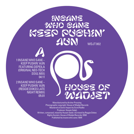 Keep Pushin’ Aun EP with Reggie Dokes Remix