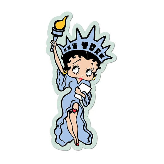 Liberty Boop - Die-Cut Sticker (4th of July)
