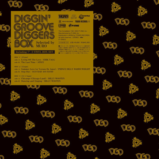 Diggin' Groove-Diggers Box: Selected By Muro