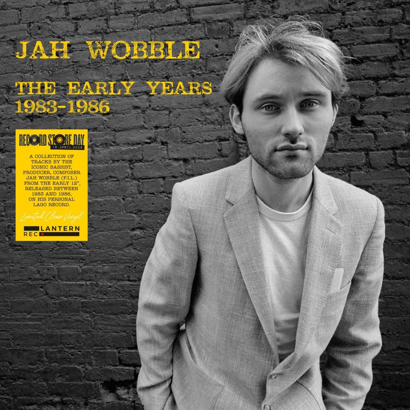 Jah Wobble - The Early Years 1983-1986 - RSD 2026 Product Image