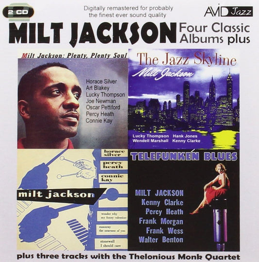 Four Classic Albums Plus (The Jazz Skyline / Milt Jackson Quartet / Telefunken Blues / Plenty Plenty Soul)