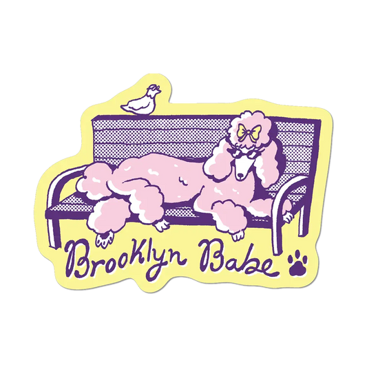 Brooklyn Babe by Apply - Die-Cut Sticker