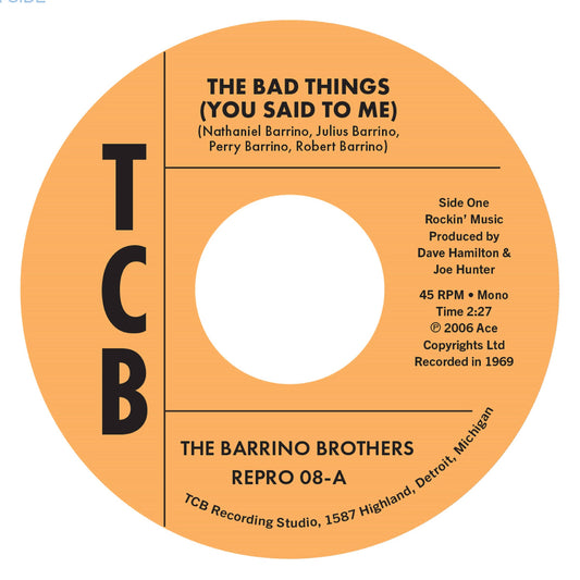 The Bad Things (You Said To Me) / Just A Mistake