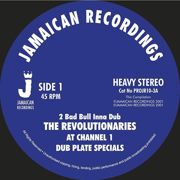 At Channel 1 Dub Plate Specials